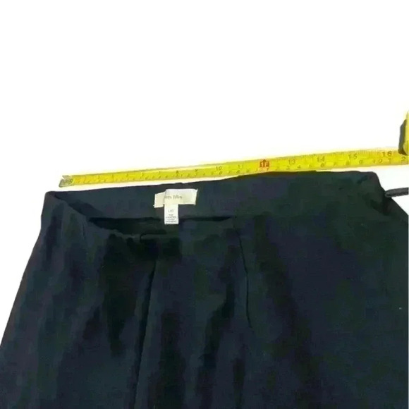 Autres Filles High Waisted Pull On Cropped Wide Leg Stretch Size Large Rayon - Picture 9 of 12